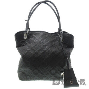 Louis Vuitton Lilia Tote Bag Monogram Antia Line Noir Black